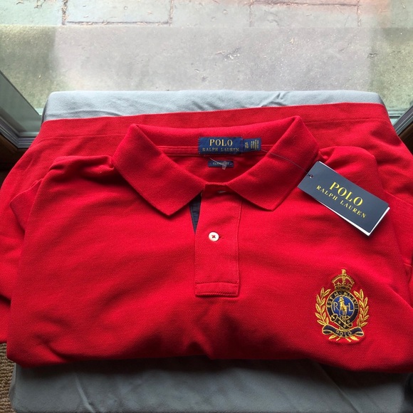 Polo Ralph Lauren Other - New Polo Ralph Lauren Crest Long Sleeve Red